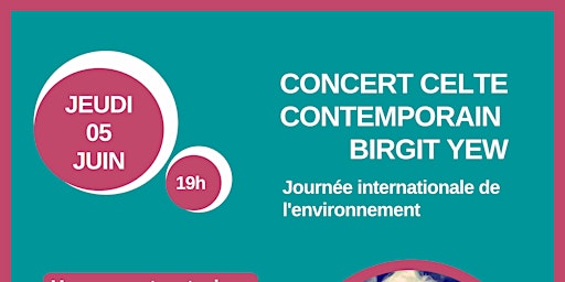 CONCERT Celte Contemporain BIRGIT YEW | Librairie Le Delta