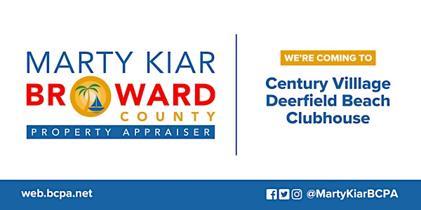 Broward County Property Appraiser at Century Village Deerfield Clubhouse | Century Village Clubhouse
