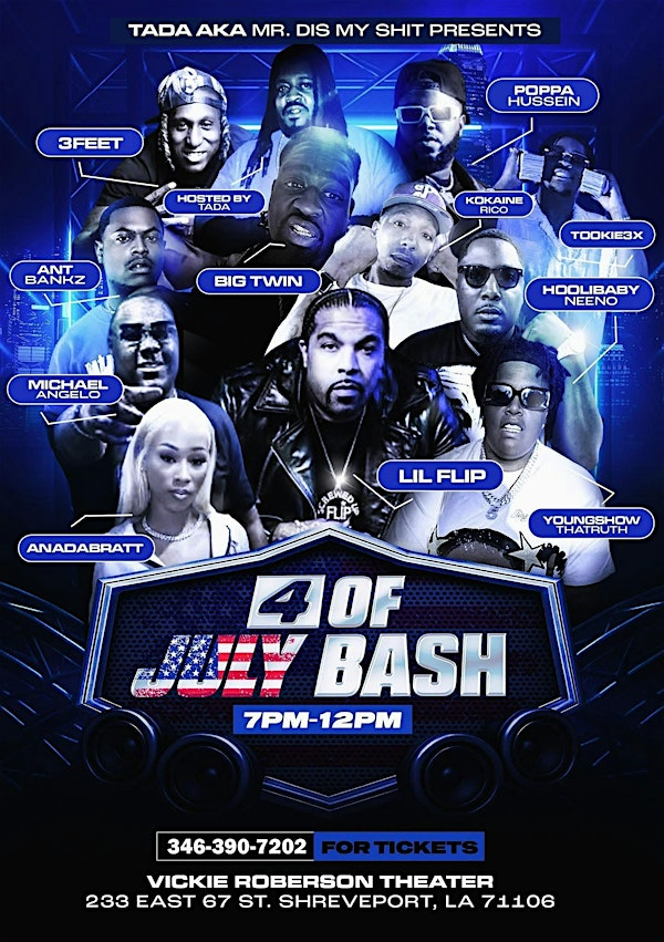 4TH OF JULY BASH | The Vickie Roberson Theatre