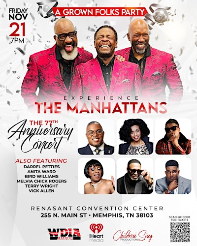 WDIA ANNIVERSARY CONCERT | Renasant Convention Center