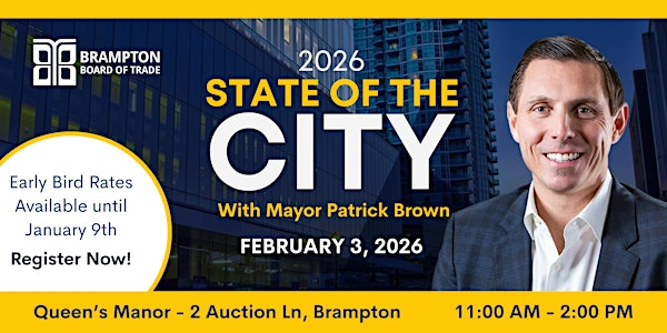 2026 State of the City | Queen's Manor Event Centre