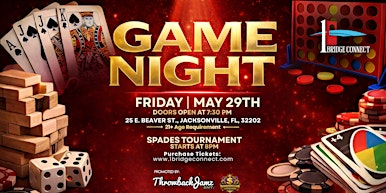 Game Night & Spades Tournament | 25 E Beaver St