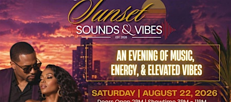 SUNSET SOUNDS & VIBES | The Arena Lilburn