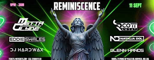 Reminiscence presents Metta & Glyde | KUDOS Bar and Nightclub