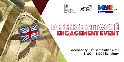 Defence Attaché Engagement – September 2026 | Horne Barracks