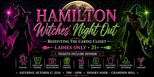 Hamilton Witches' Night Out | Spooky Nook Champion Mill