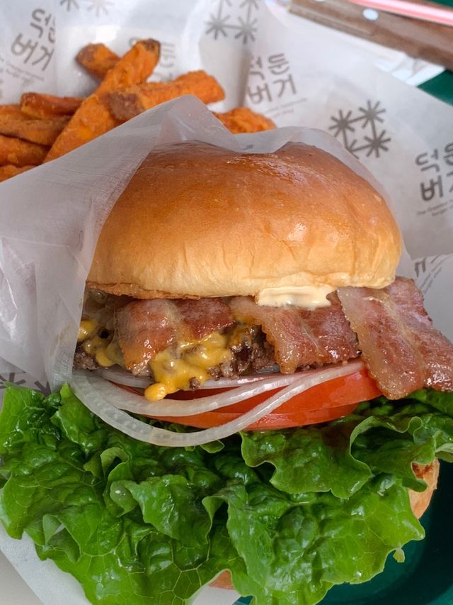 거제 감성 수제버거 맛집 덕둔버거🍔