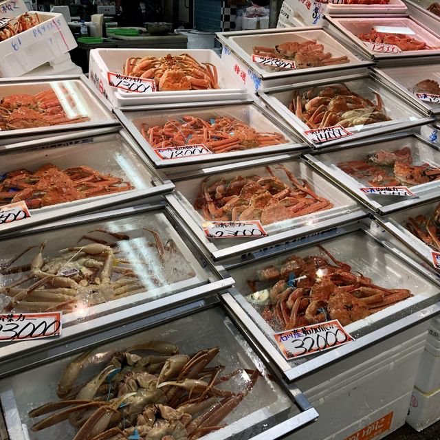 【石川・金沢】市民からも親しまれる「近江町市場」