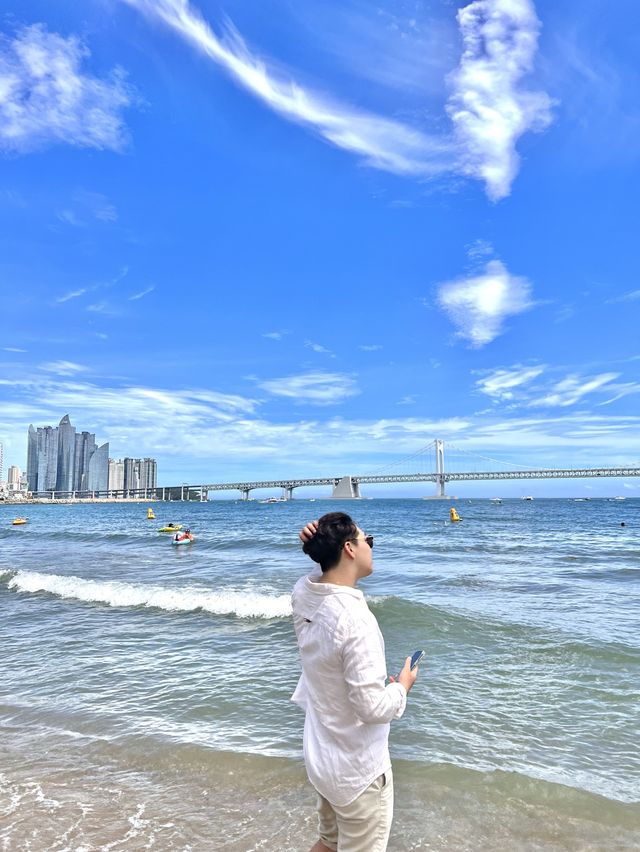 부산은 역시 광안리해수욕장!
