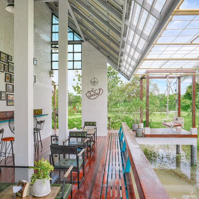 คาเฟ่นครนายก! เกาหลี เกาใจ ธรรมชาติสุดๆ สวยมาก