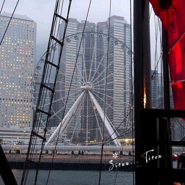 ล่องเรือชมวิวอ่าว Victoria Habour with AQUALUNA
