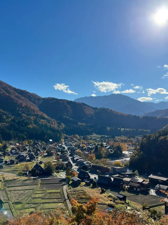 秋天的童話@白川鄉合掌村