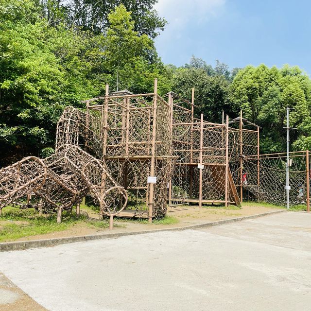 元朗抵玩農莊，初體驗騎馬超好玩滑草埸