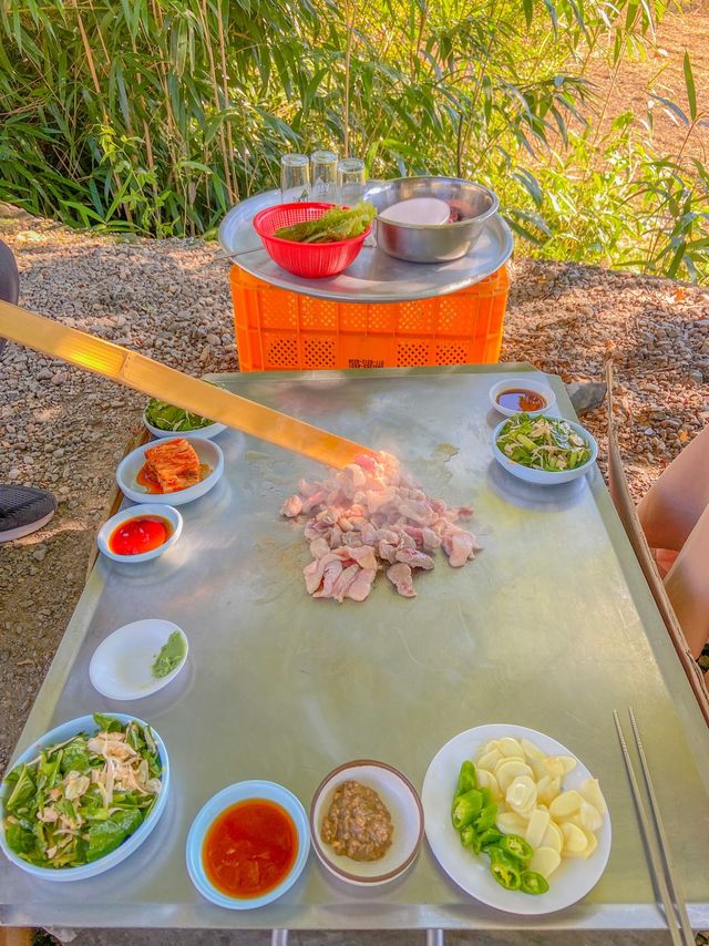 야외 맛집, 밀양 인골산장🎋