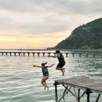 ปล่อยใจไปทะเล ที่ น้าพลคานเรือ แสมสาร