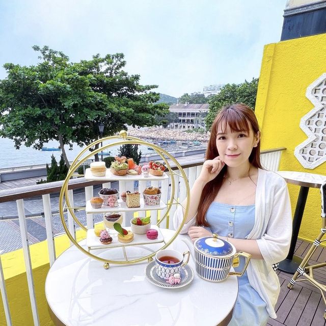 🌟赤柱打卡必去💛歐陸渡假風黃屋餐廳