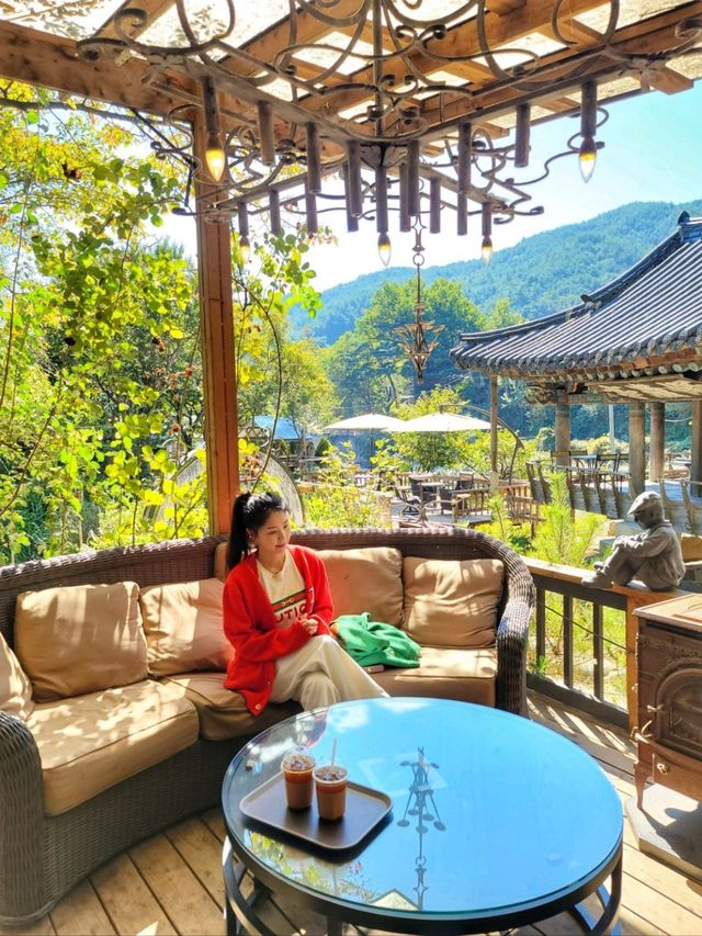 앉아 있기만해도 힐링되는 계곡뷰, 경남거창카페 민들레울🍂