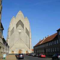 해외여행 덴마크 그룬트비 교회