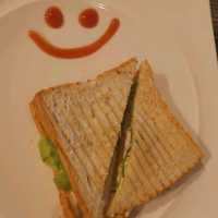 breakfast from holiday inn Rayong