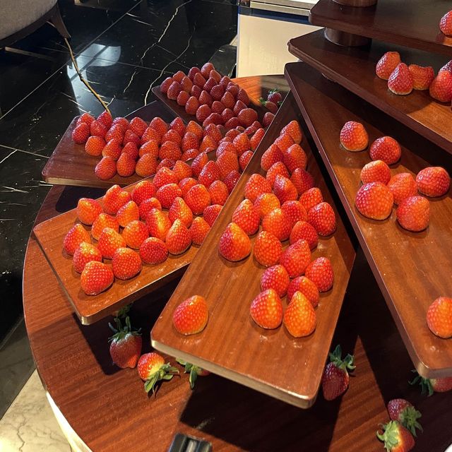 겨울에 🍓딸기뷔폐는 서울 용산 드래곤시티the26!