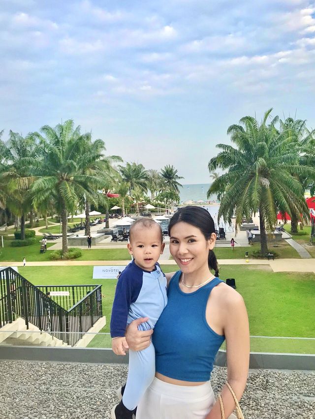 ทะเลกับเบบี๋ 💕