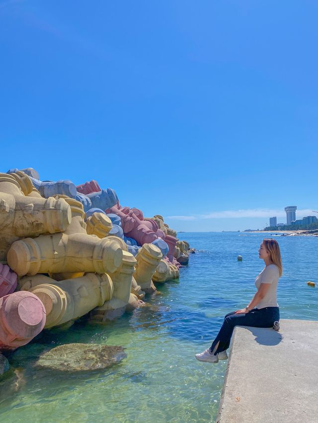강릉 sns 포토스팟으로 핫한 📍사근진해중공원전망대