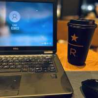 Fine coffee in Starbucks Reserve 