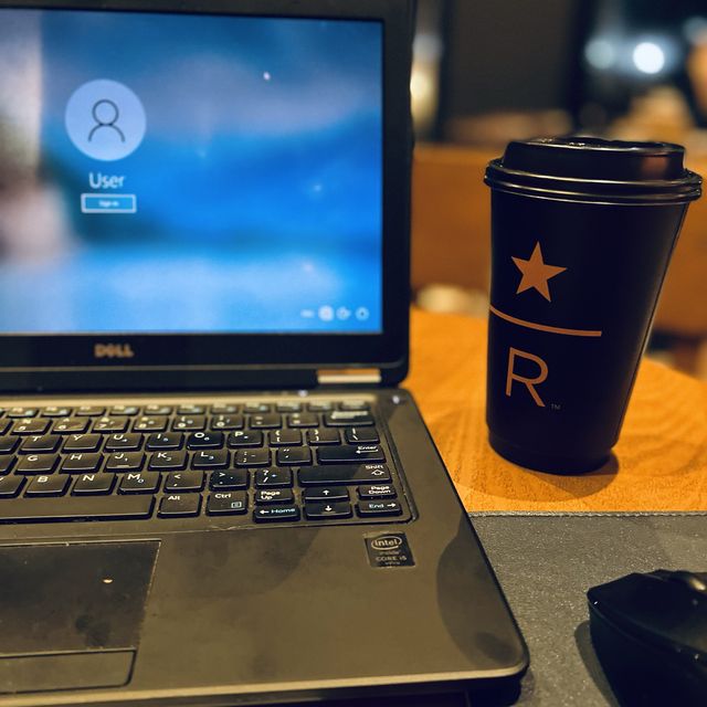 Fine coffee in Starbucks Reserve 
