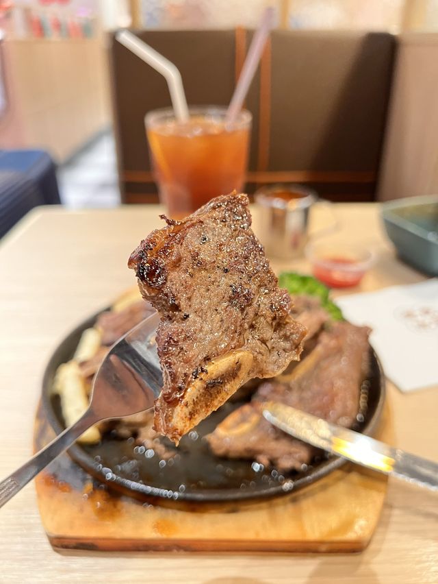 老虎冰室 - 鋸扒套餐