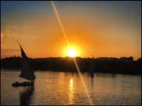 Felucca ride on the Nile River 
