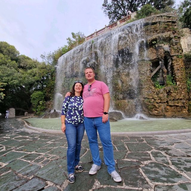Beautiful waterfall in Nice 🇫🇷 