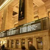 Whispering in the loud Grand Central Terminal