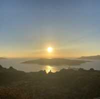Autumn sunset