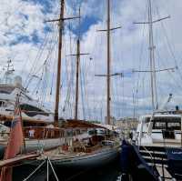 Cannes port and beautiful yachts :)