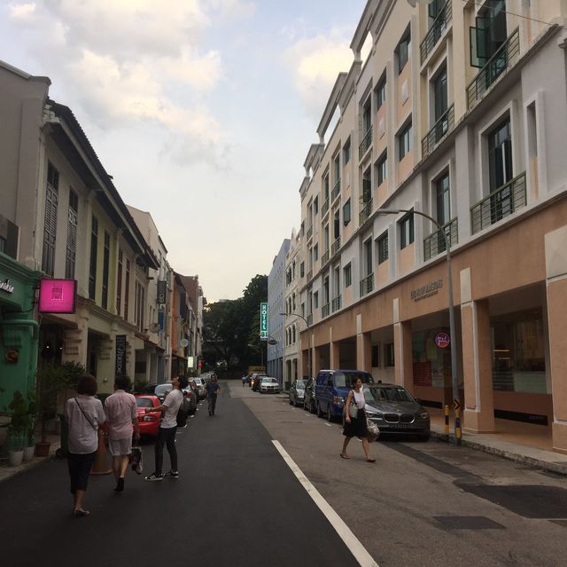新加坡城市街景：日常生活