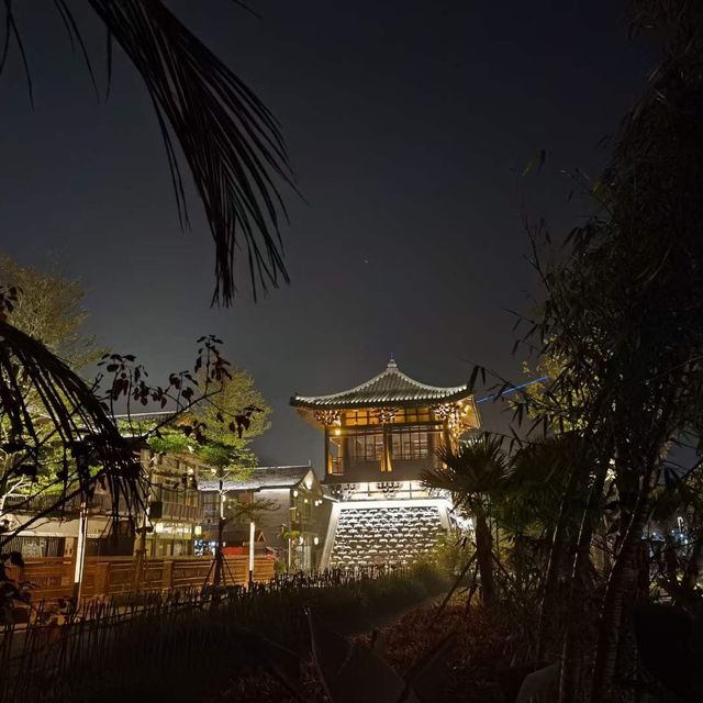 廣東禪域小鎮：夜景驚喜