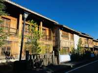 Wooden buildings ghost town, Confucius Hotel