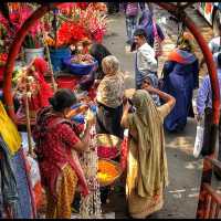 Dhaka street Markets.