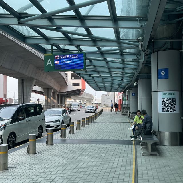 澳門機場返上海 ～ 冷清、高效