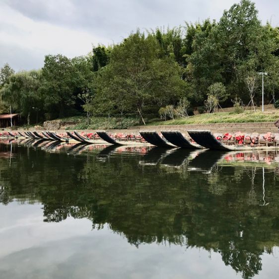 Bamboo Rafting, Wuyi Mountain 