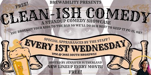 Clean-ish Comedy Showcase | Brewability