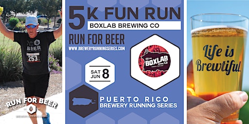 5k Beer Run x Boxlab Brewing Company | 2024 PR Brewery Running Series | Boxlab Brewing Company