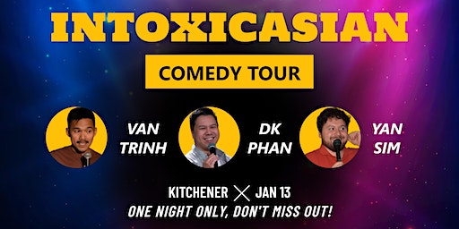IntoxicAsian Comedy Tour @ The Yeti Cafe | Kitchener, ON | The Yeti Cafe