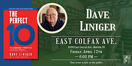 Dave Liniger Live at Tattered Cover Colfax | Tattered Cover Book Store & Café Colfax