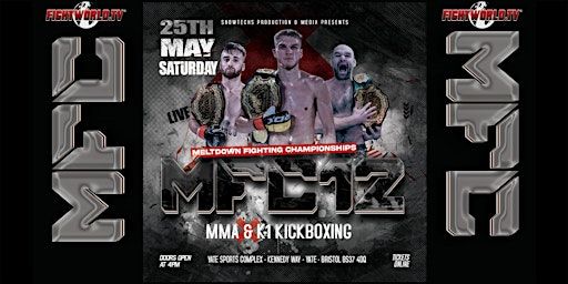 Meltdown Fighting Championships 12 | Yate Sports Centre