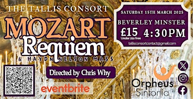 Mozart Requiem and Haydn Nelson Mass | Beverley Minster