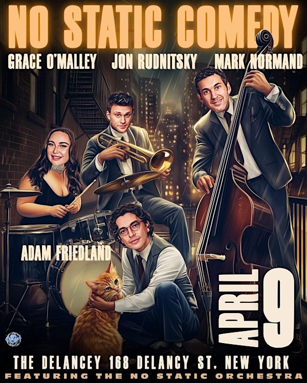 Mark Normand, Adam Friedland, Grace O'Malley, Jon Rudnitsky | The Delancey Rooftop