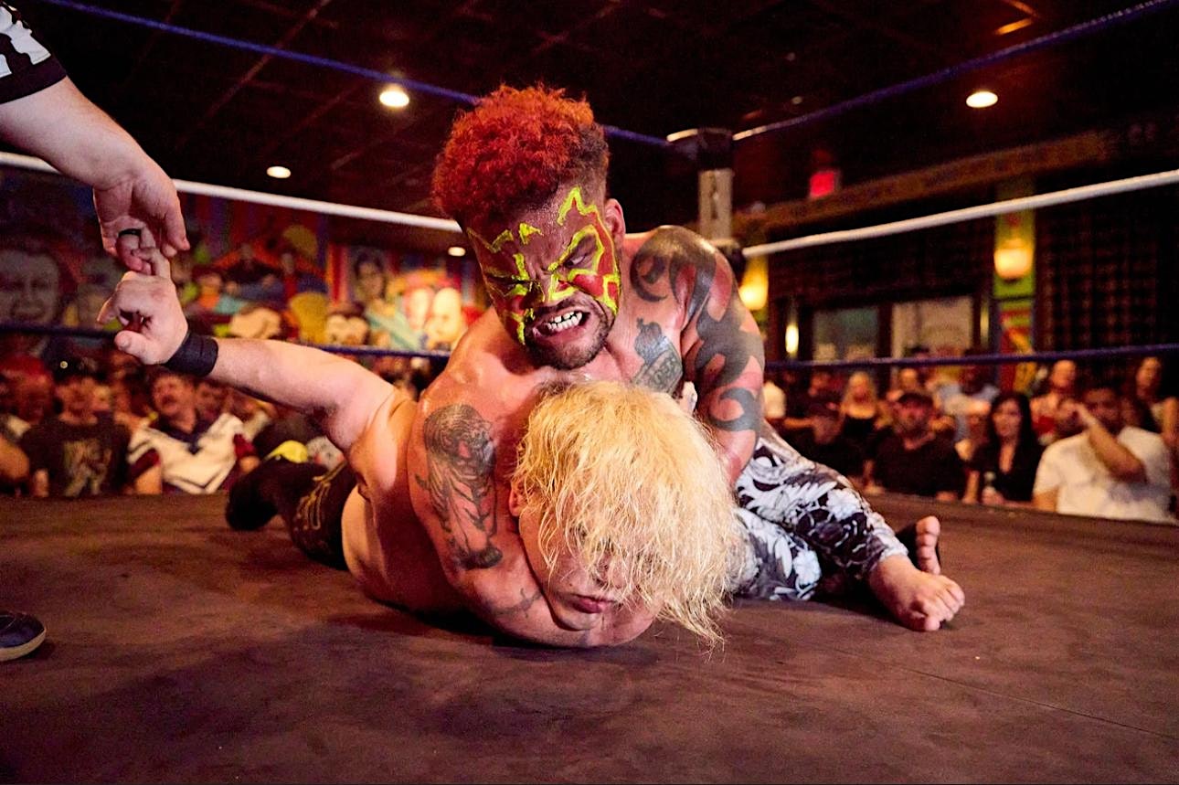Little Mania Wrestling: Big Action, Small Packages! Modesto, CA! | Mariscos La Ceiba Modesto