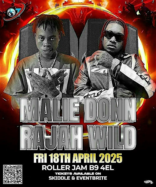 Malie Donn & Rajah Wild Live in Birmingham | Roller Jam Digbeth