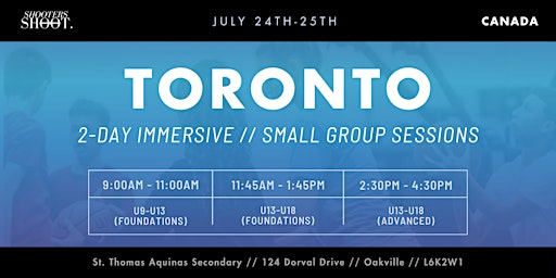Toronto, CAN - Shooting Clinic | St. Thomas Aquinas Catholic Secondary School